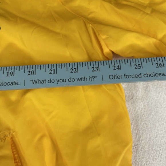 Coast Coast Paints Light Weight Jacket Men Sz L Yellow Hardware Store Vintage - Picture 8 of 13